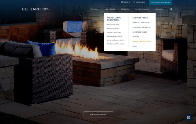 Belgard Website Design