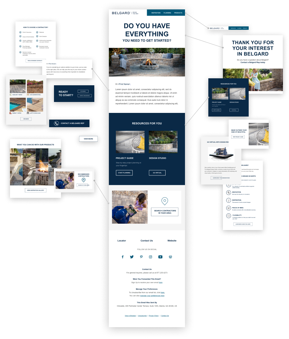 Belgard Email Designs